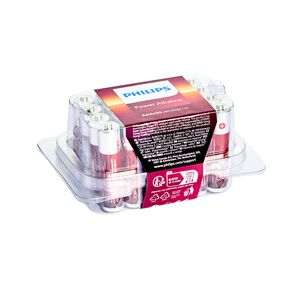 Philips Power Alkaline Pack of 24 AAA Batteries