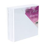 4 Pack Art Canvas 20cm x 20cm