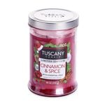 Tuscany Single Pour Candle Cinnamon & Spice 18oz
