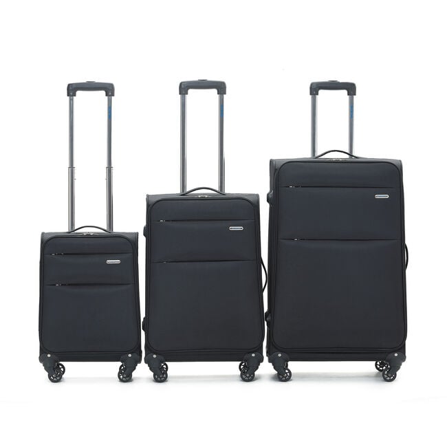 Cabin Size Lightweight Luggage - Black