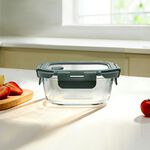 Glona Square 0.8L Glass Food Storage Container