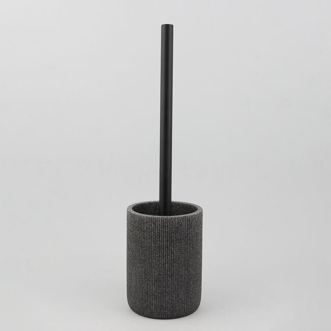 CAPRI TOILET BRUSH HOLDER Charcoal