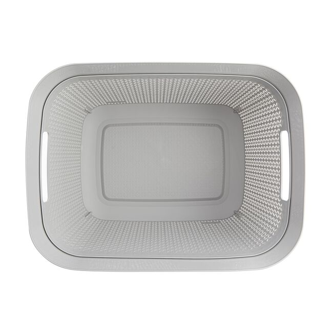 Ezy Mode 25L Open Basket Stone Grey