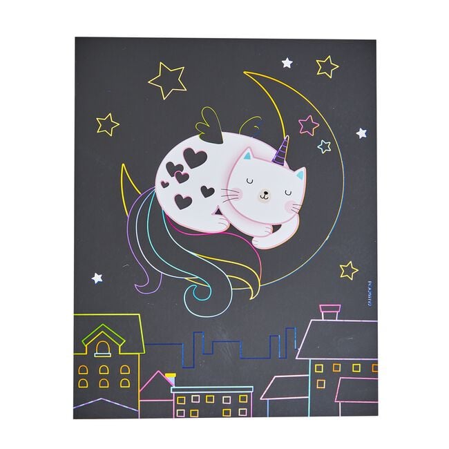 Scratch Magic & Stencil Set