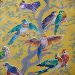DOUBLE DUVET COVER Laurence Llewelyn-Bowen Birdity Absurdity Yellow