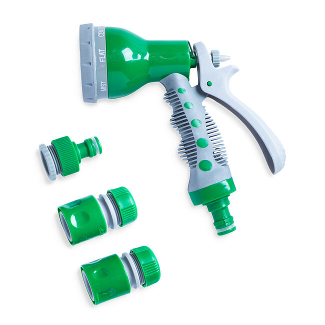 Garden Hose Spray Gun With Fittings