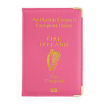 Pink Passport Cover