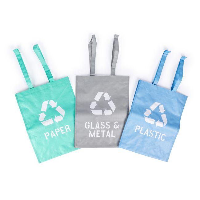 Beldray Set Of 3 Recycling Bags
