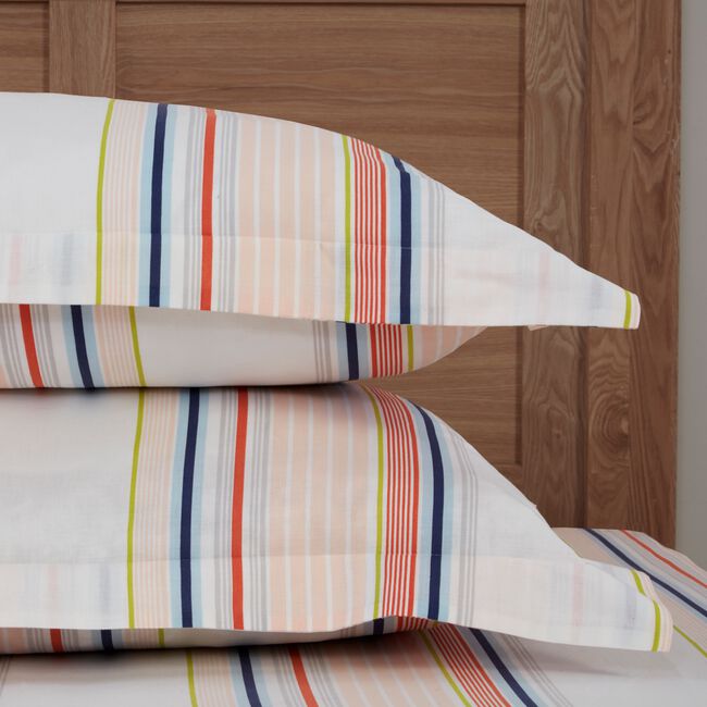 Asher Oxford Pillowcase Pair - Multi
