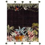 Wydler Midnight Jungle Throw 125cm x 150cm