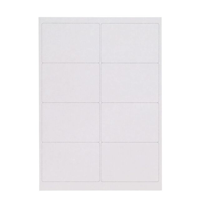 Concept A4 Multi-Purpose Printer Labels - 8 Labels