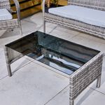 Sicily 4 Piece Rattan Sofa Set