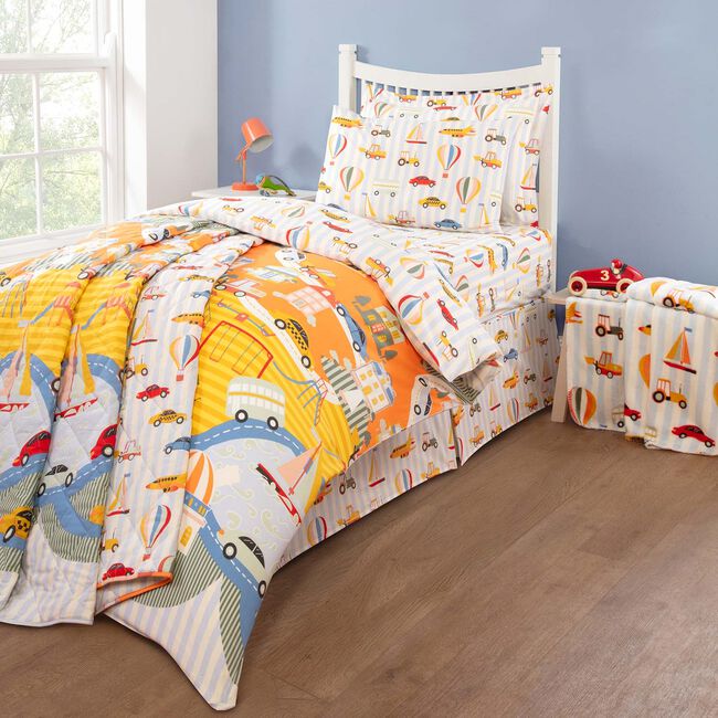 ADVENTURE TOWN Junior Fitted Sheet