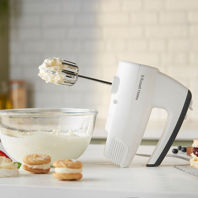 Russell Hobbs Go Create White Hand Mixer