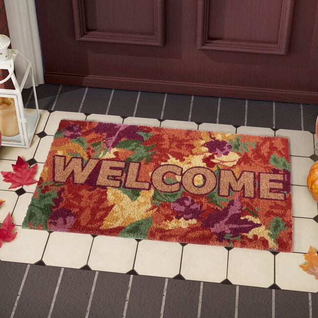 Autumn Leaves Door Mat 40cm x 70cm
