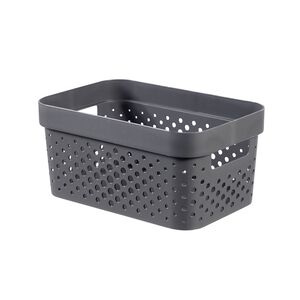 CURVER INFINITY DOTS 4.5L Dark Grey Storage Box 