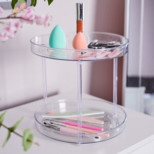 Visage 2 Tier Round Rotating Turntable