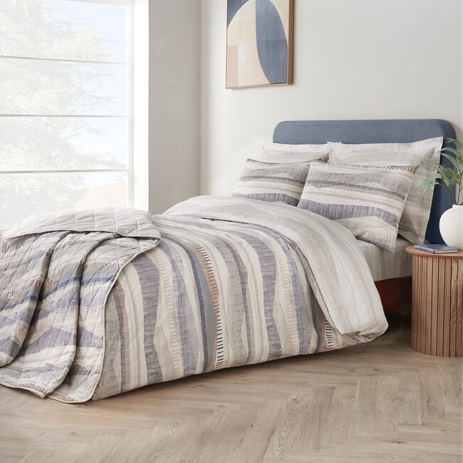 Conrad Bedspread 200cm x 220cm - Grey