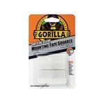 Gorilla 2.5cm Clear Mounting (Squares) Tape