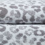 FUSION ANIMAL PRINT GREY 50x90cm Hand Towel  