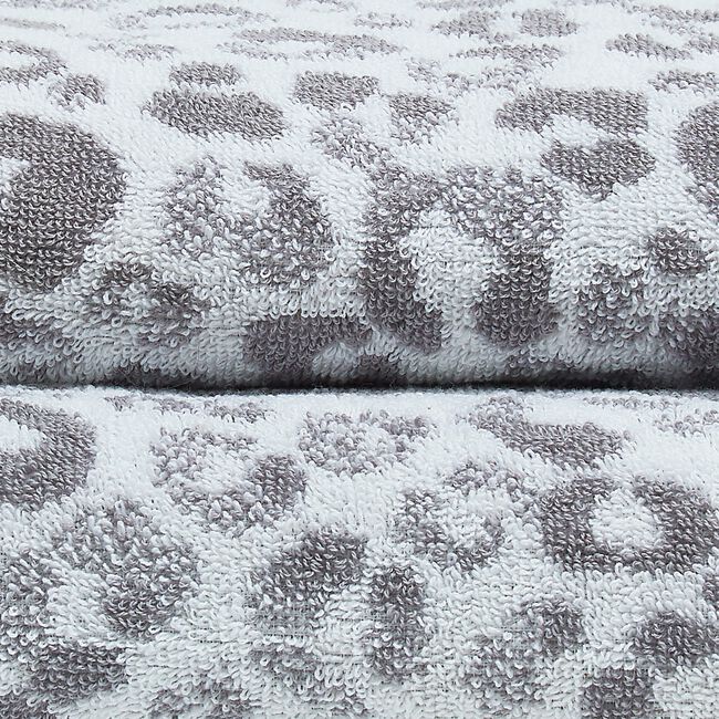 FUSION ANIMAL PRINT GREY 50x90cm Hand Towel  
