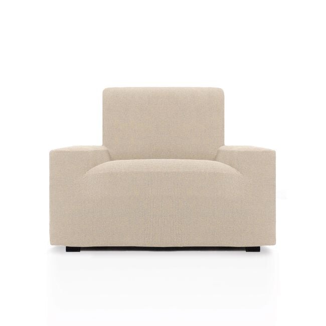 TWO WAY SUPER STRETCH ECRU Armchair Cover