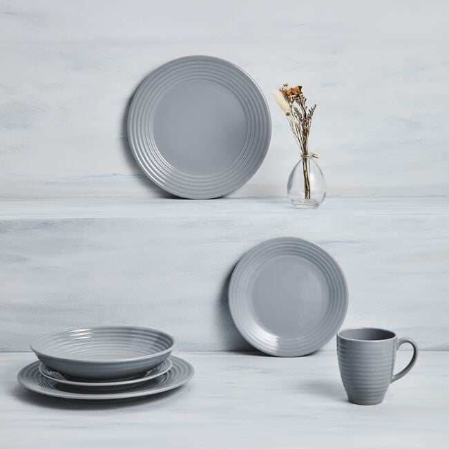 Typhoon Living Side Plate- Grey
