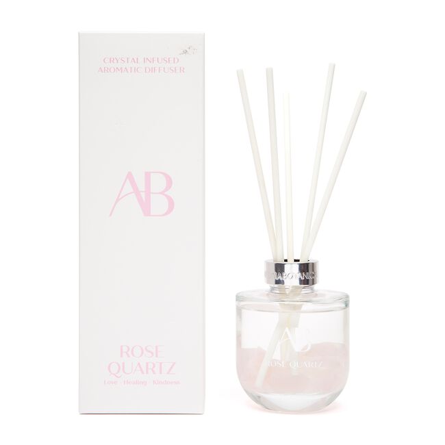 Aromabotanical Crystal Rose Quartz Reed Diffuser