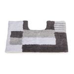 Boxes Grey Pedestal Mat 50cm x 50cm