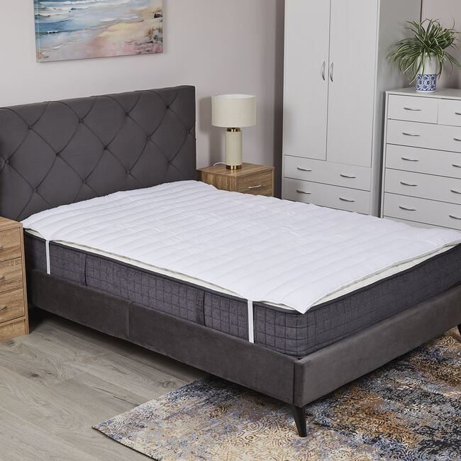 SILENT NIGHT ANTI ALLERGY Mattress Topper DB