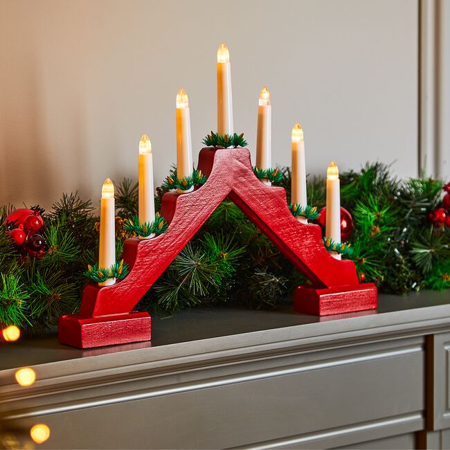 RED CANDLEBRIDGE Christmas Light