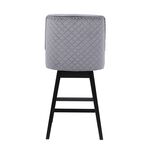 CHELSEA BARSTOOL Velvet Grey 