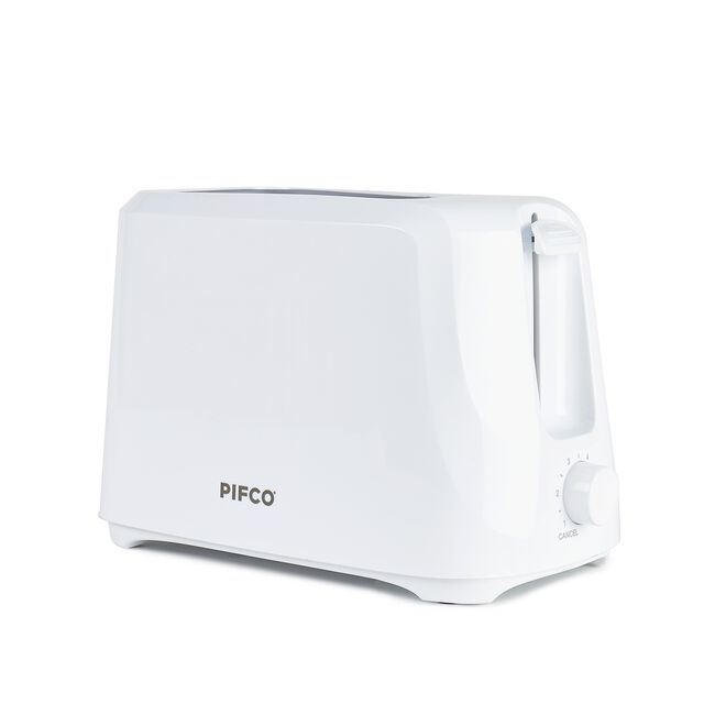 Pifco Essential 2 Slice White Toaster