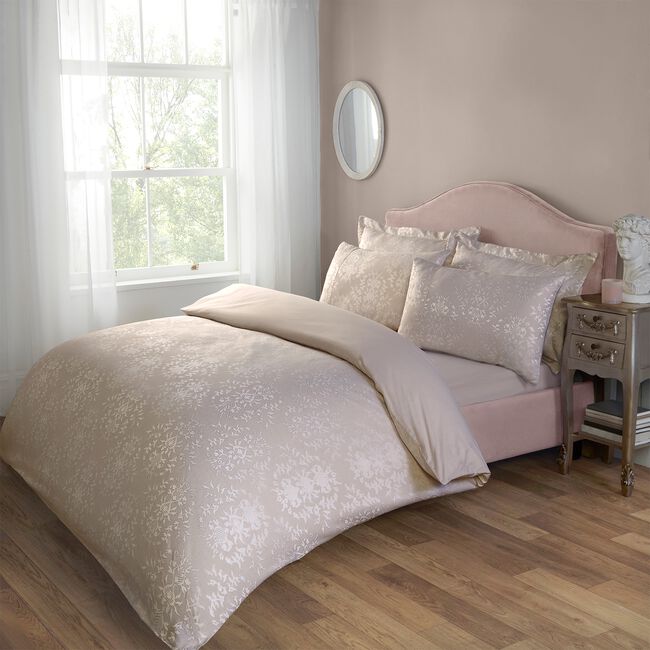SINGLE DUVET COVER Anglesey Jacquard Champagne &nbsp;&nbsp;&nbsp;&nbsp;&nbsp;&nbsp;&nbsp;&nbsp;&nbsp;&nbsp;&nbsp;&nbsp;&nbsp;&nbsp; 