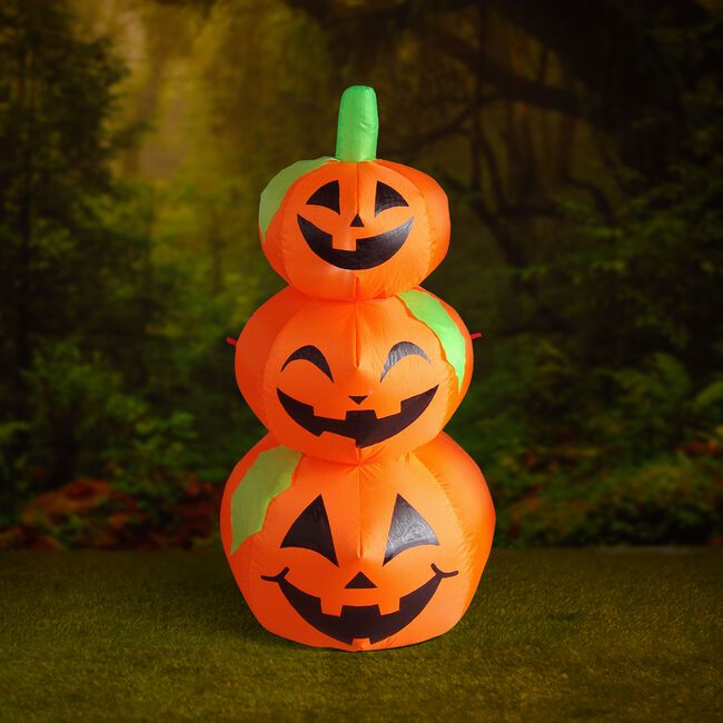 1.2M Halloween Inflatable Pumpkin Stack