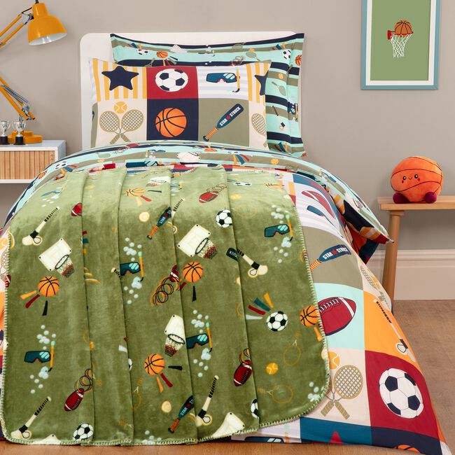 Multi-Sport 120cm x 150cm Throw