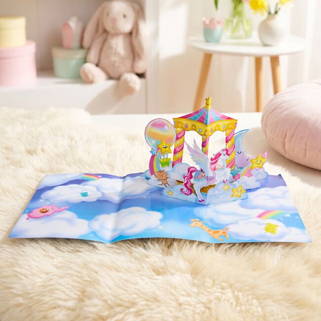 Unicorn Pop Up Book Playing Set
