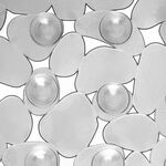 Cobbles Grey Bath Mat 68cm x 35cm