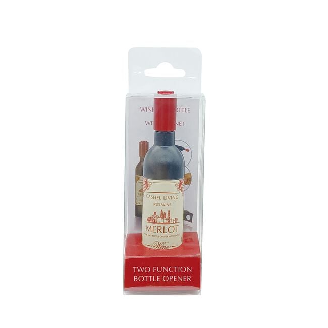 Cashel Living Wine & Bottle Opener with Magnet