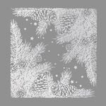 Christmas Glitter Christmas Scene Stickers