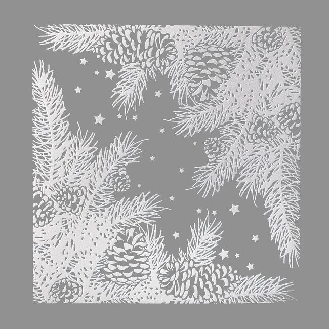 Christmas Glitter Christmas Scene Stickers