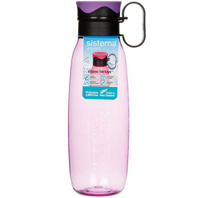 Sistema Tritan Traverse Water Bottle 650ml