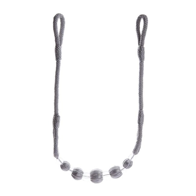 PARIS CABLE BALL SILVER Tie Back 