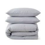 SUPERKNG DUVET COVER Martex Touch of Linen Ice Blue