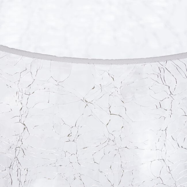 Crackle Glass Ball Decorative Light 20cm