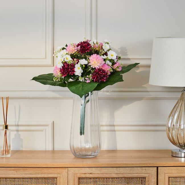 Blush & Bloom Mixed Chrysanthemum Floral Bouquet