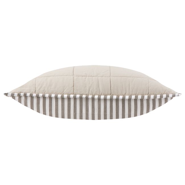 HEBDEN STRIPES STONE 55X55 Cushion