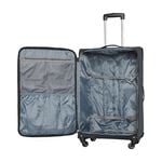 Cabin Size Lightweight Luggage - Black