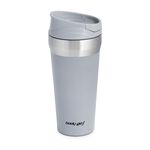 BODYGO GREY 380ml Travel Mug with Suction Bottom