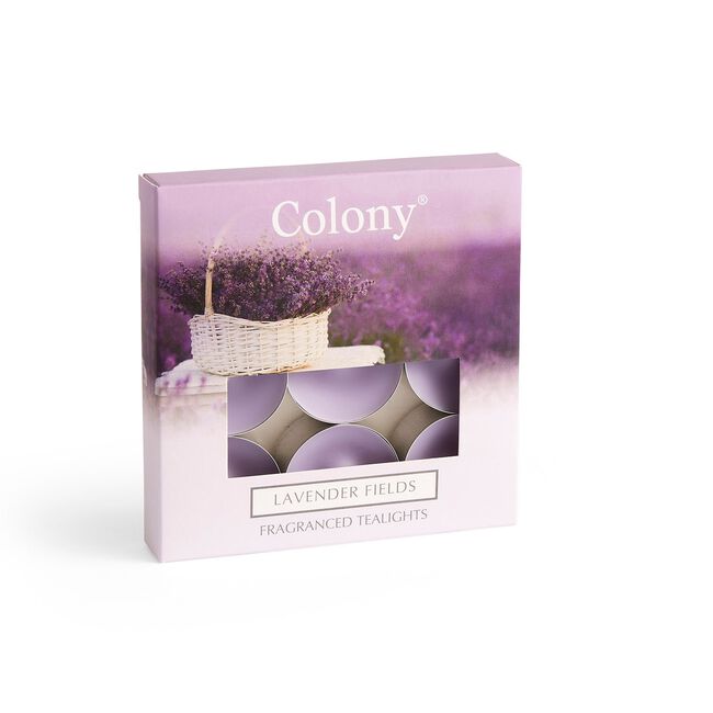 Colony 9 Scented Tea Lights - Lavender Fields